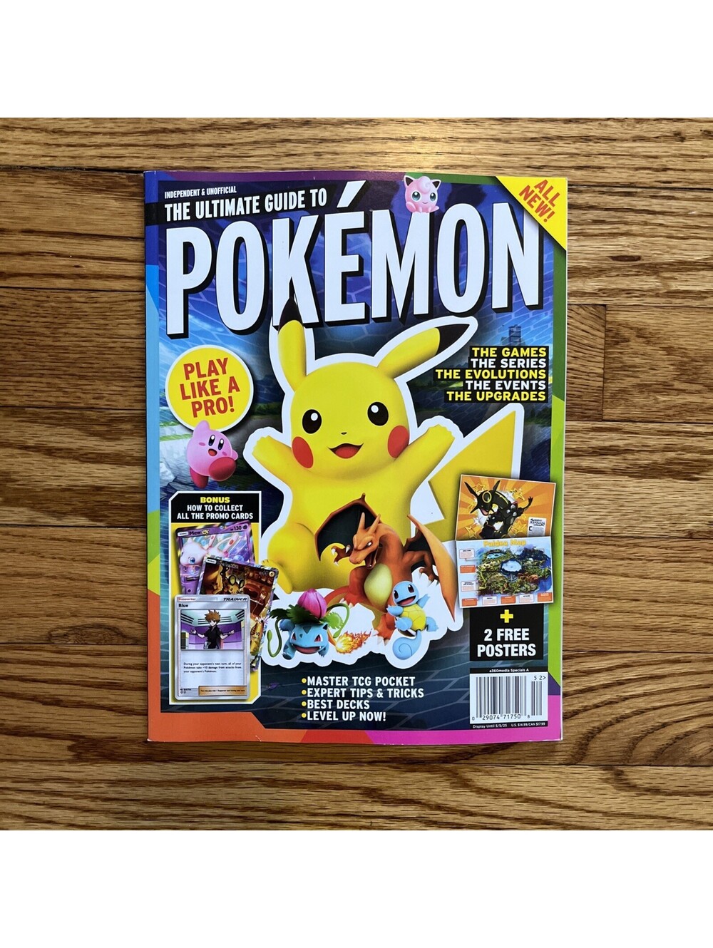 The ULTIMATE GUIDE TO POKEMON: 2025 Magazine 2 free Posters ALL NEW